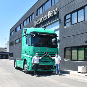 Consegna New Actros Mercedes-Benz!