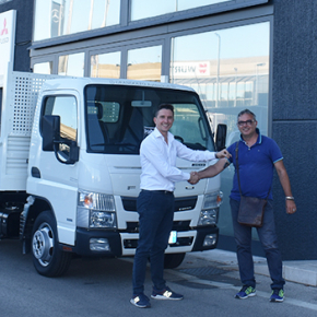 Consegna Mitsubishi Fuso Canter!