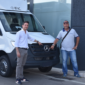 Consegna di 2 Sprinter e 1 Atego alla Pro.Gel.Sud.!!!