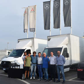 Consegna 2 Sprinter Mercedes-Benz alla CG Logistics!