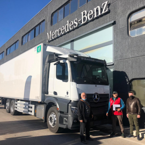 Consegna Nuovo Actros 2536 Mercedes-Benz!