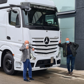 Consegna Nuovo Actros 1848 LS!