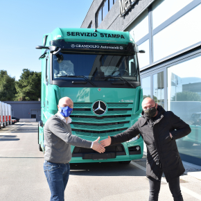 Consegna Nuovo Actros 1853 LS!