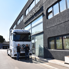 Consegna Nuovo Actros 1848 Mercedes-Benz!