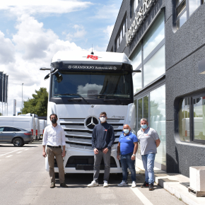 Consegna Nuovo Actros mp5 Mercedes-Benz!