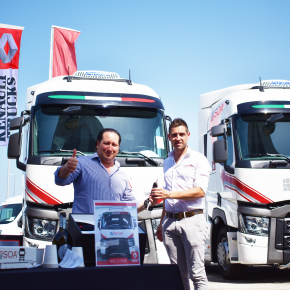 Consegna di n° 5 Nuovi Trattori stradali Renault Trucks T HIGH 520 a SOA Corporate!