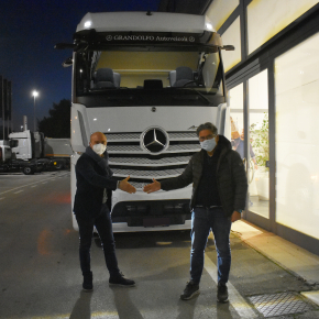 Consegna Nuovo Actros Mercedes-Benz!