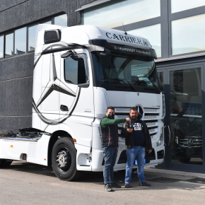 Nuovo Actros MP5 alla Carriera Trasporti!