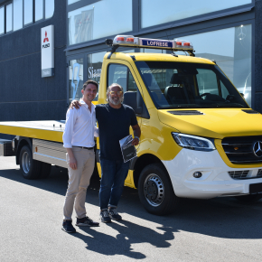 Nuovo Mercedes Sprinter allestito per soccorso stradale!