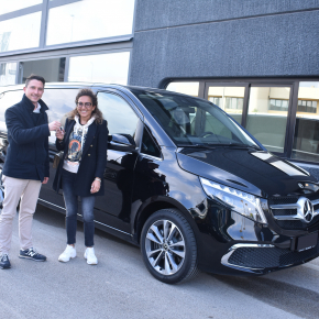 Consegna Nuova Mercedes Classe V Premium 250 d Extralong!