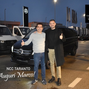Nuova Mercedes VClass per Cliente NCC di Taranto!