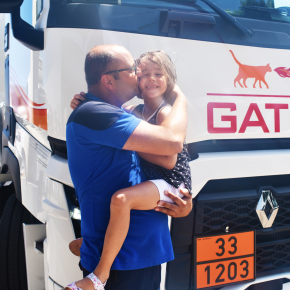 Consegna Nuovo T 520 Renault Trucks alla Gatti carburanti!!!