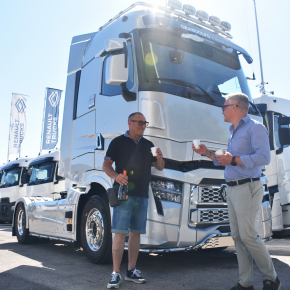 Consegna Nuovo T 520 con sistema integrato GSR