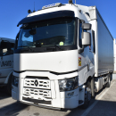 RENAULT TRUCKS T 460 P4X2 11L E6 CASSONE + CENTINA +SPONDA RETRATTILE (88/GVI)